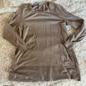 Evolution By Cyrus Tan Tunic With Side Slits. Women’s Size XL.